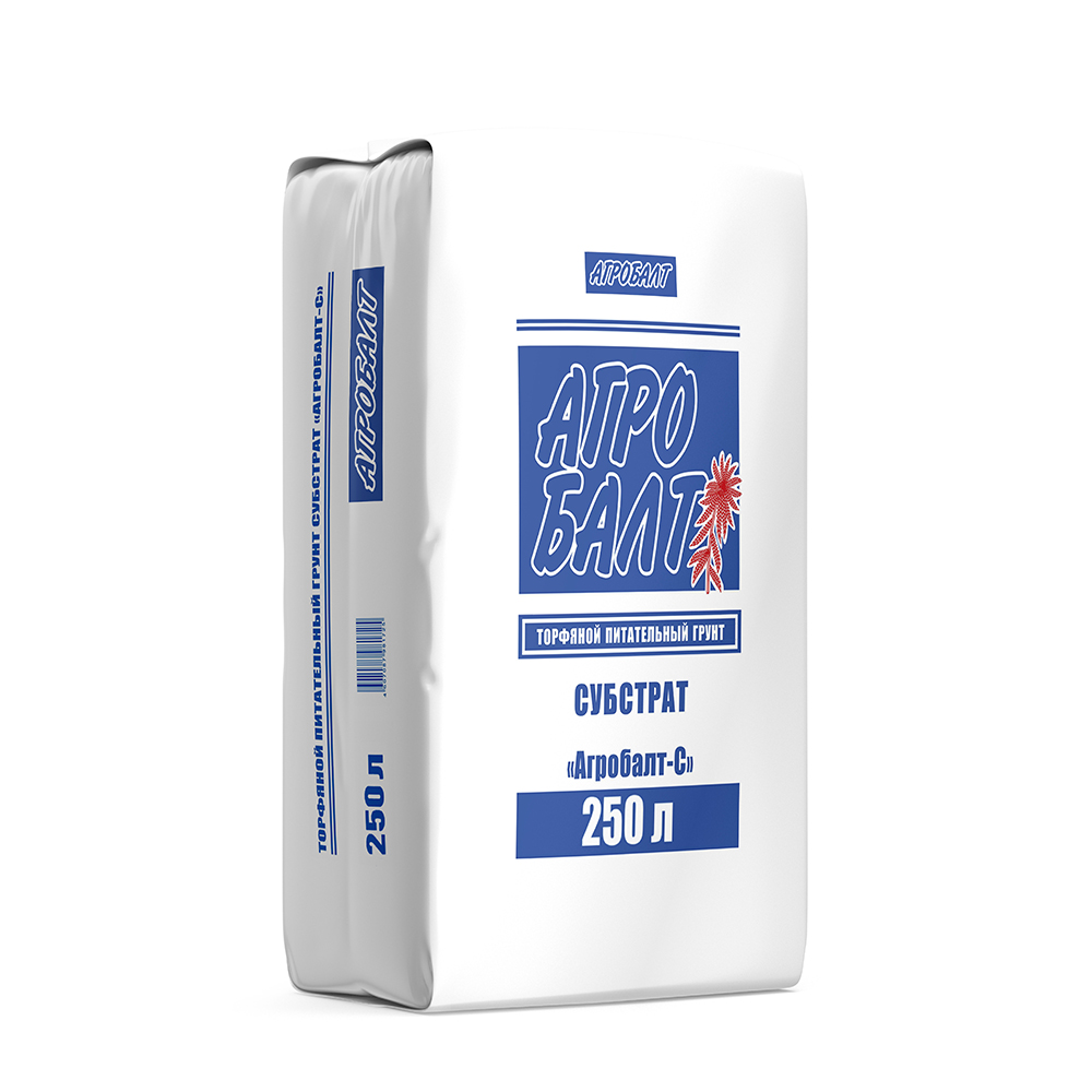 Грунт торфяной Агробалт-С 0-10 мм 250л /1/18