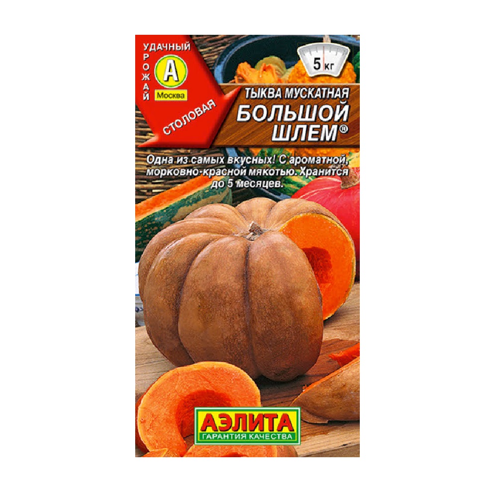 Тыква мускатная Большой шлем 1гр  /10