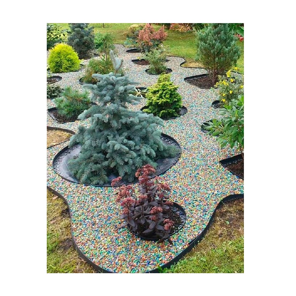 Бордюр садовый Манго (55мм* 10м) черный