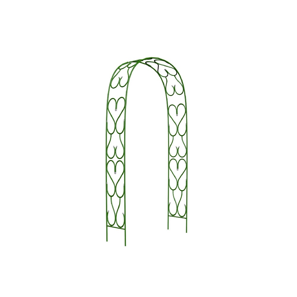 Арка садовая узорная широкая /1