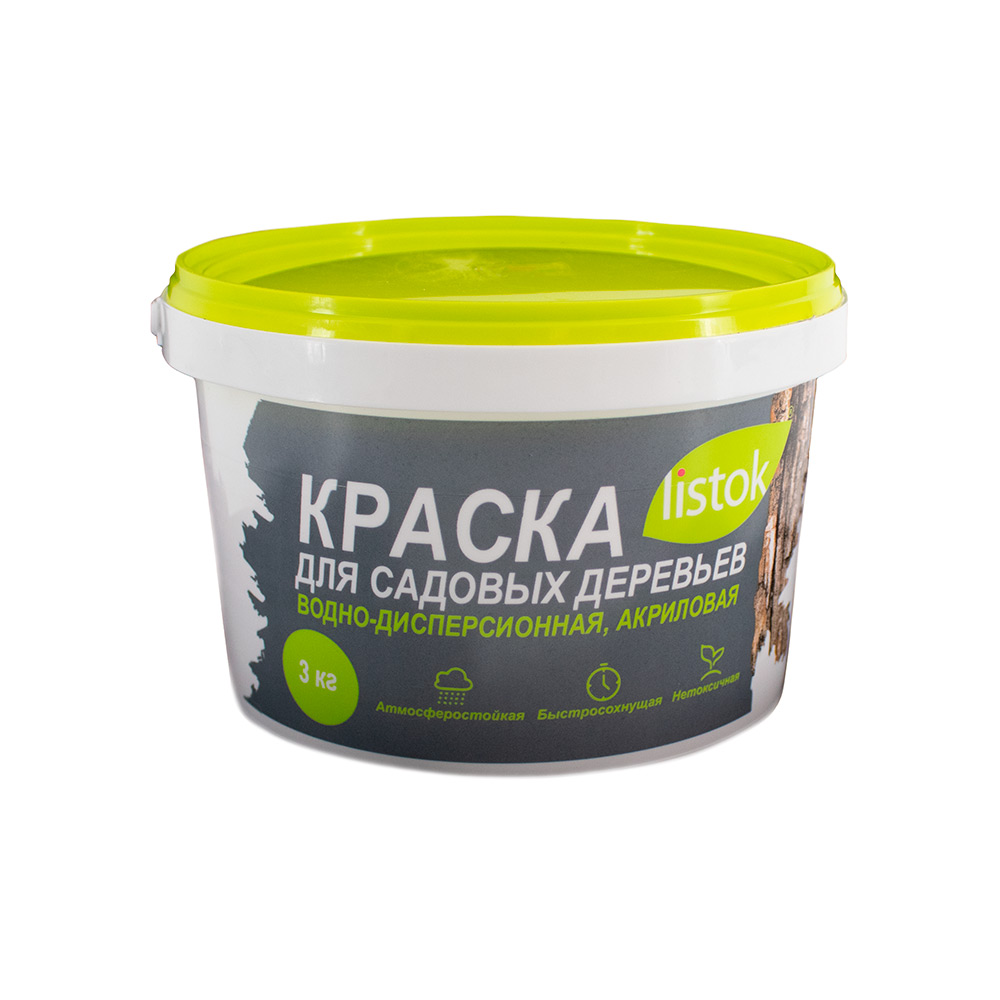 Краска садовая LISTOK 3кг  /8
