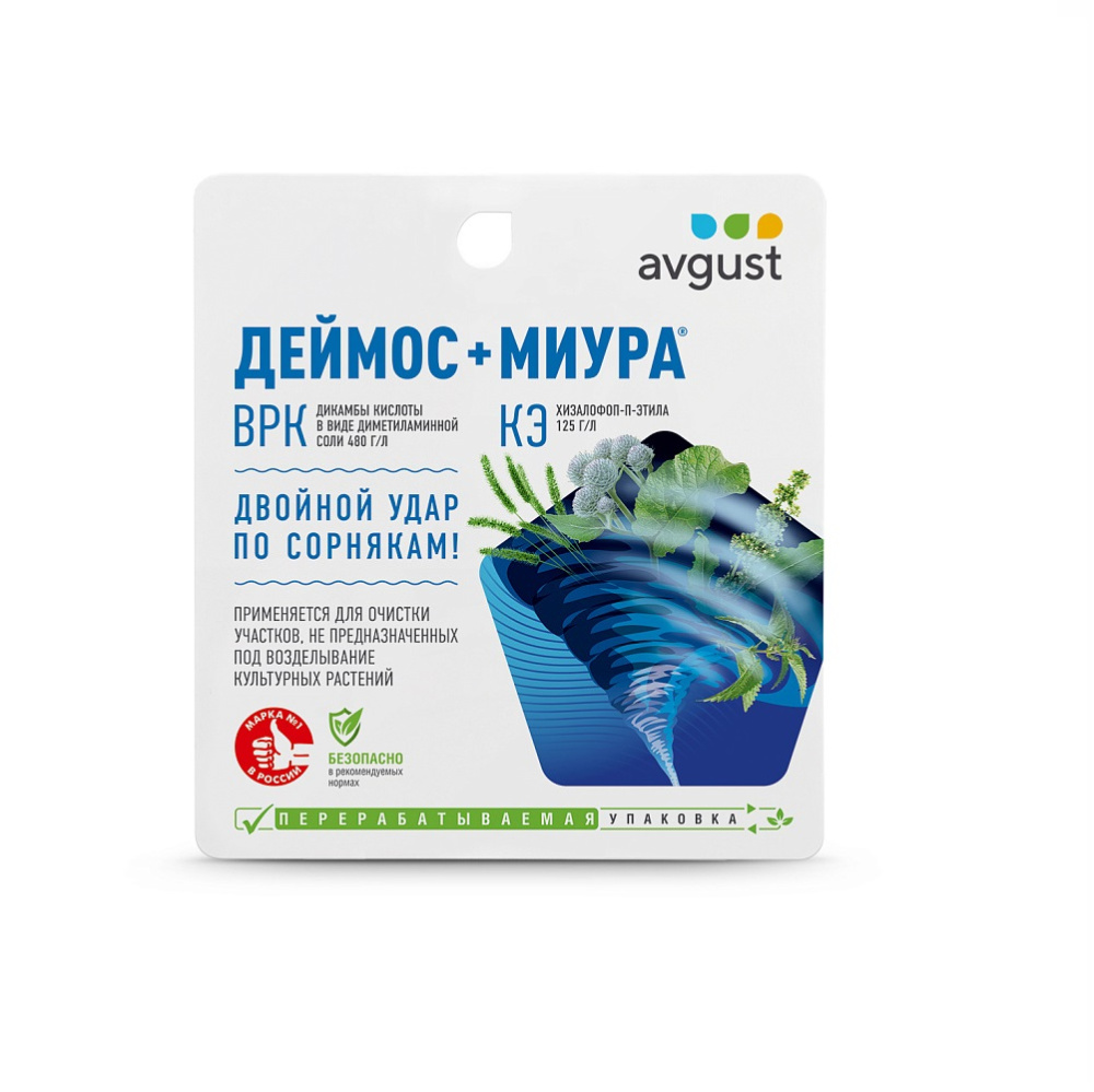 ДЕЙМОС+МИУРА  АВГУСТ 45мл+12мл   /24