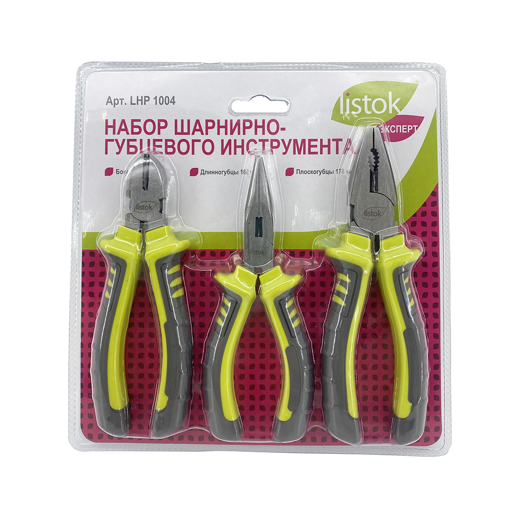 Набор шарнирно-губцевого инструмента LISTOK ЭКСПЕРТ  /24