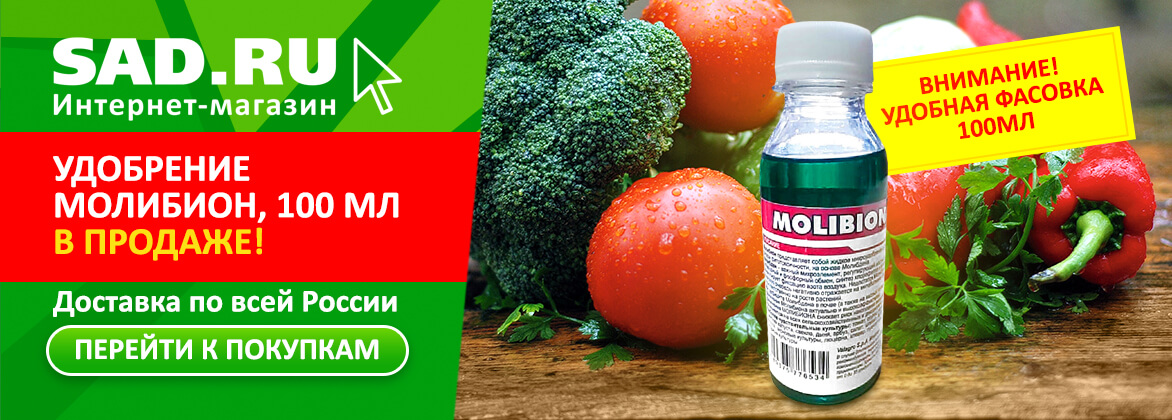 Удобрение Молибион в продаже