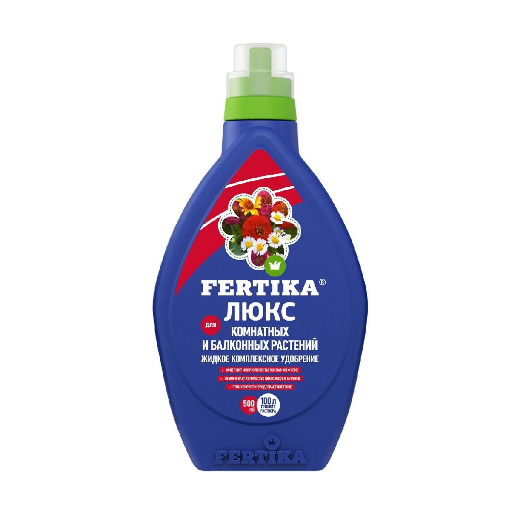 Удобрение ФЕРТИКА  Люкс для комнатных и балконных растений 500 мл  /15/20