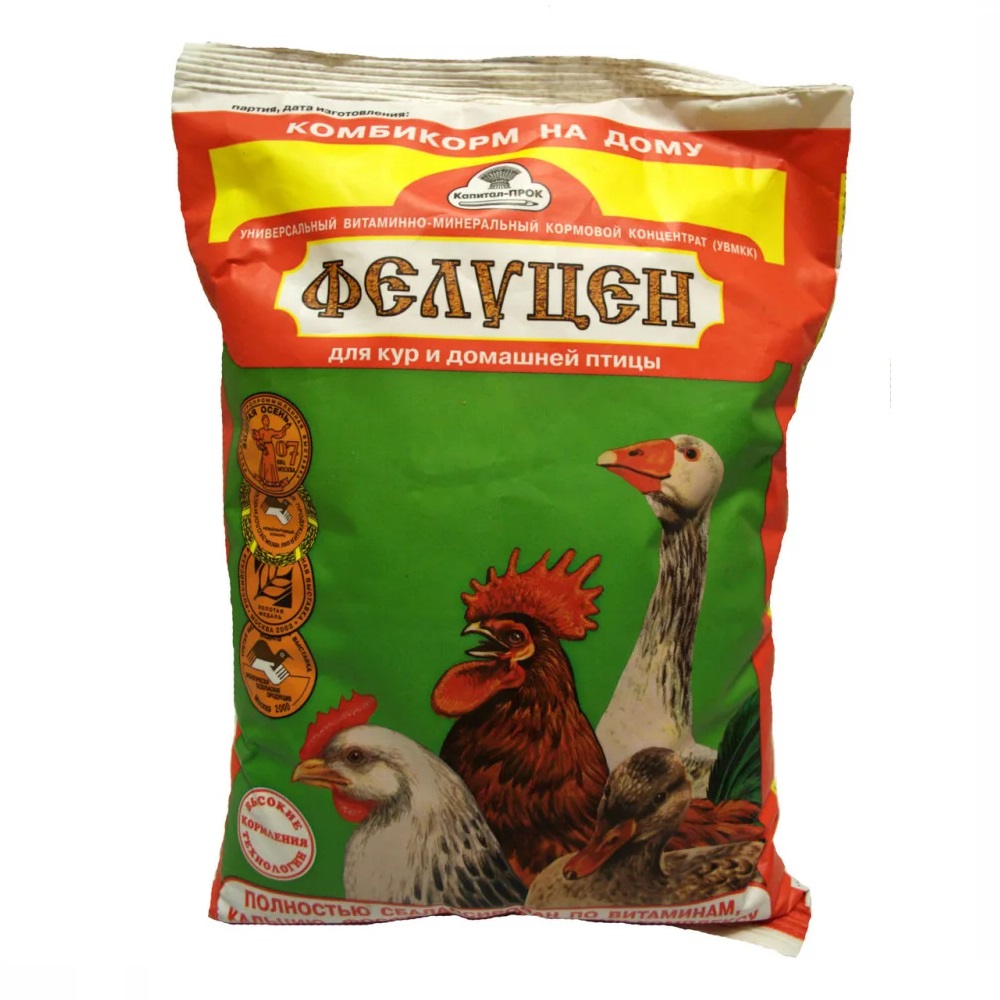 ФЕЛУЦЕН д/с/х птицы порошок 1кг/15