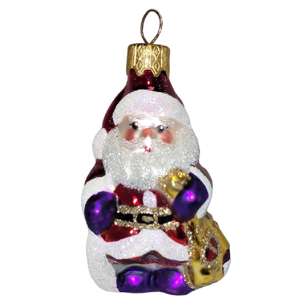 Форма САНТА-КЛАУС С МЕШКОМ h 75мм  /1