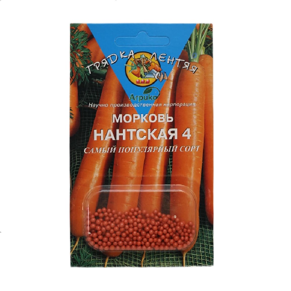 Морковь Нантская 4, гелевая оболочка 300шт/10/300