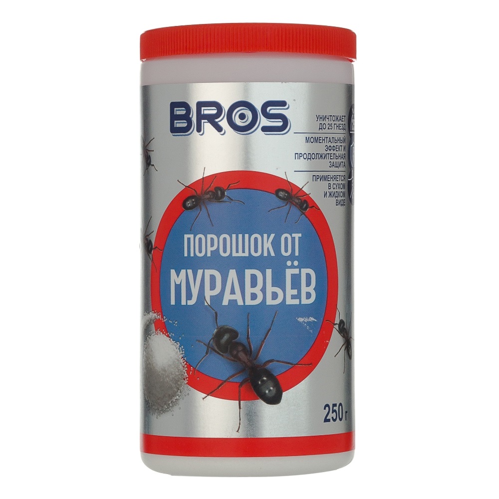 Порошок BROS от муравьёв 250гр/12