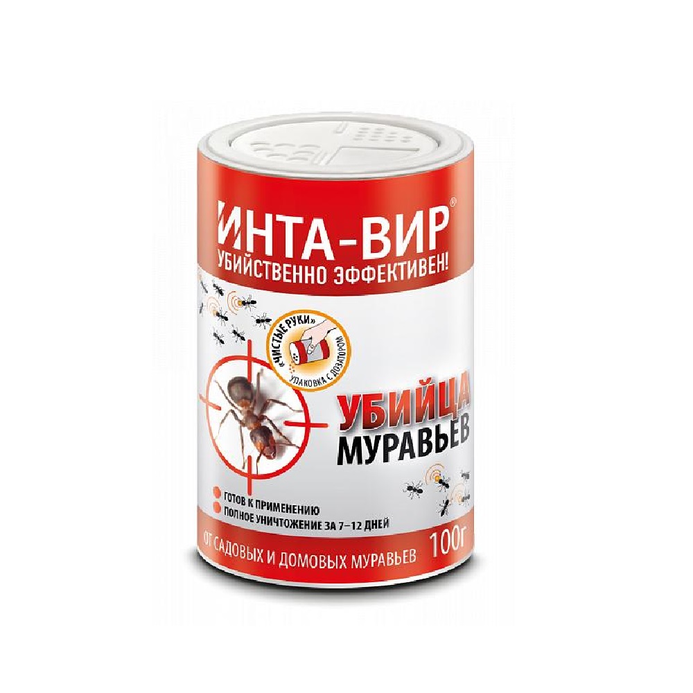 ИНТА-ВИР от муравьев 100 гр  /36