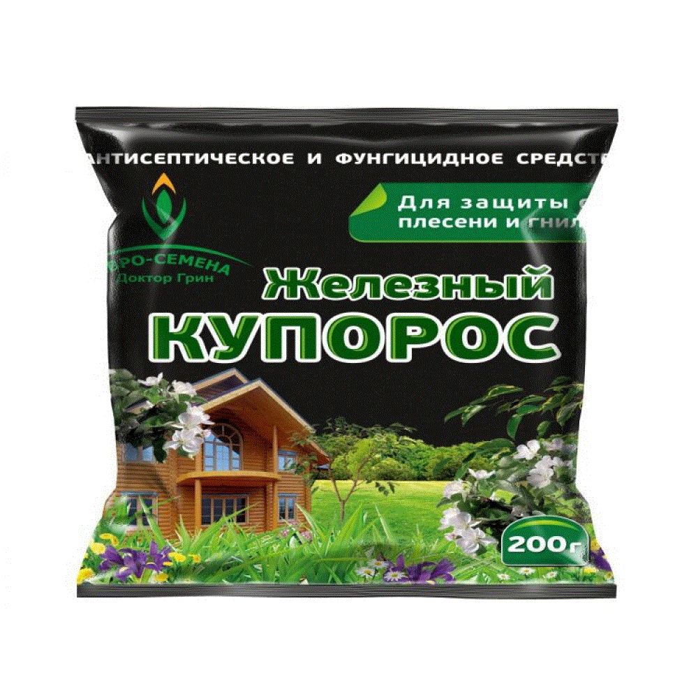 ЖЕЛЕЗНЫЙ КУПОРОС 200 гр  /50