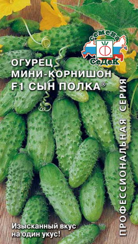 Огурец Сын Полка F1  0,3гр/10