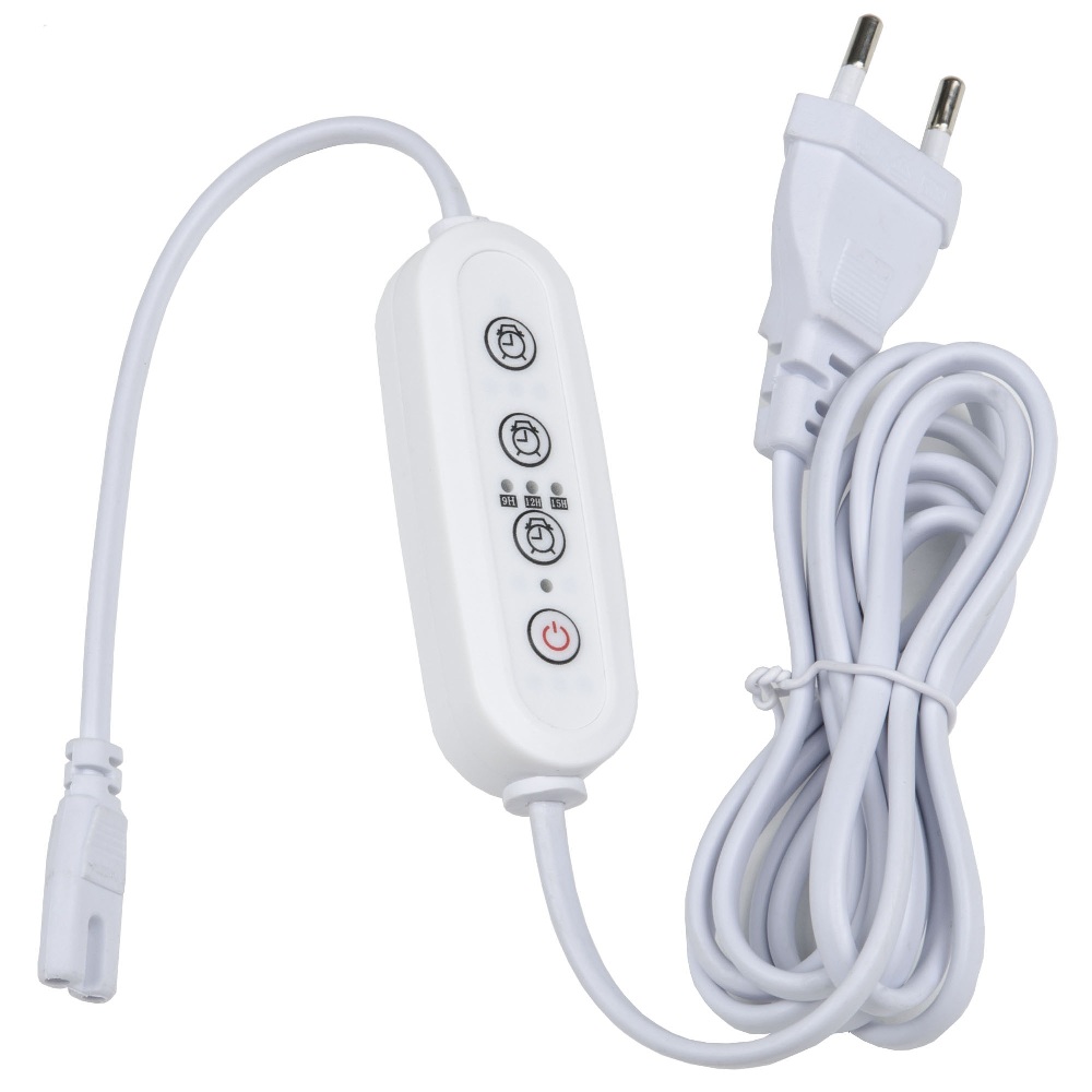 Таймер с вилкой и разъемом UST-E32 WHITE 2M 10/100