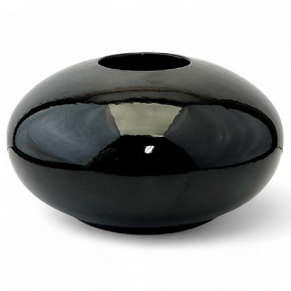 Ваза ЭЛЛИПС черная /