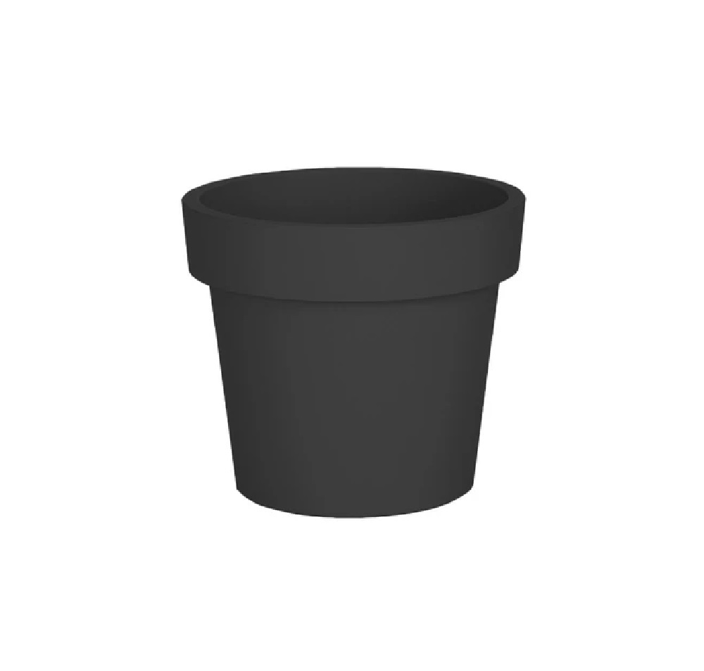 Кашпо пластиковое LOFT OLA DOM  16л (антрацит)