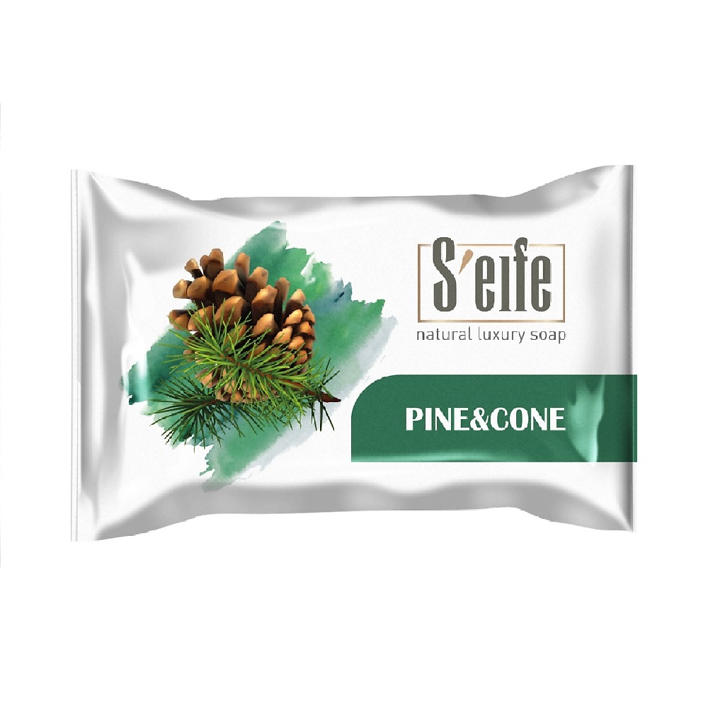 Мыло туалетное S'eife Pine&Cone штампованное 100гр /64