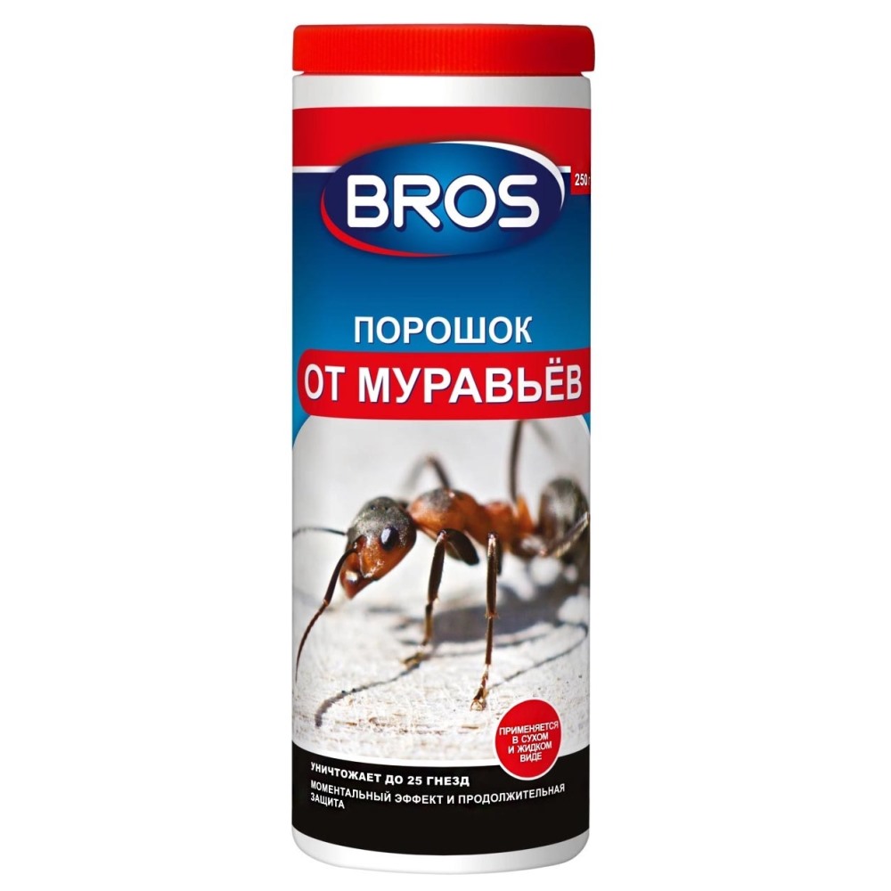 Порошок BROS от муравьёв 250гр/12