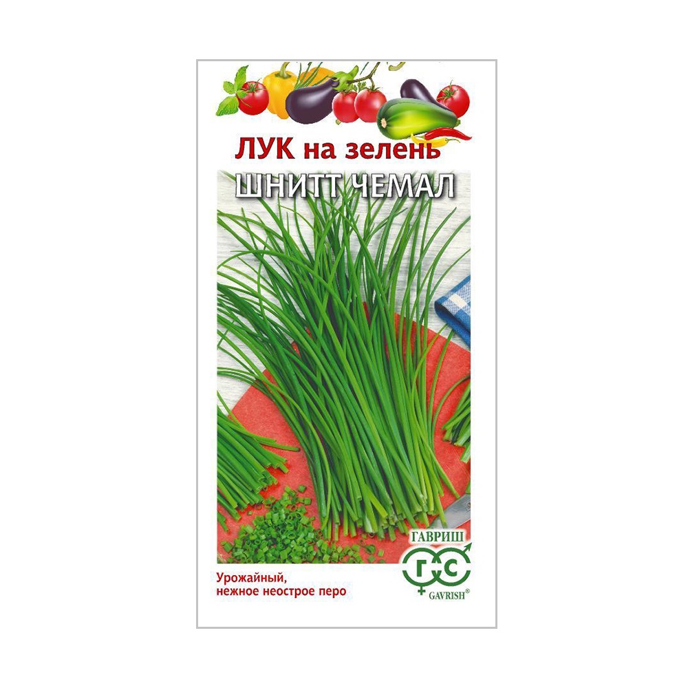 Лук на зелень шнитт Чемал  0,5гр/10