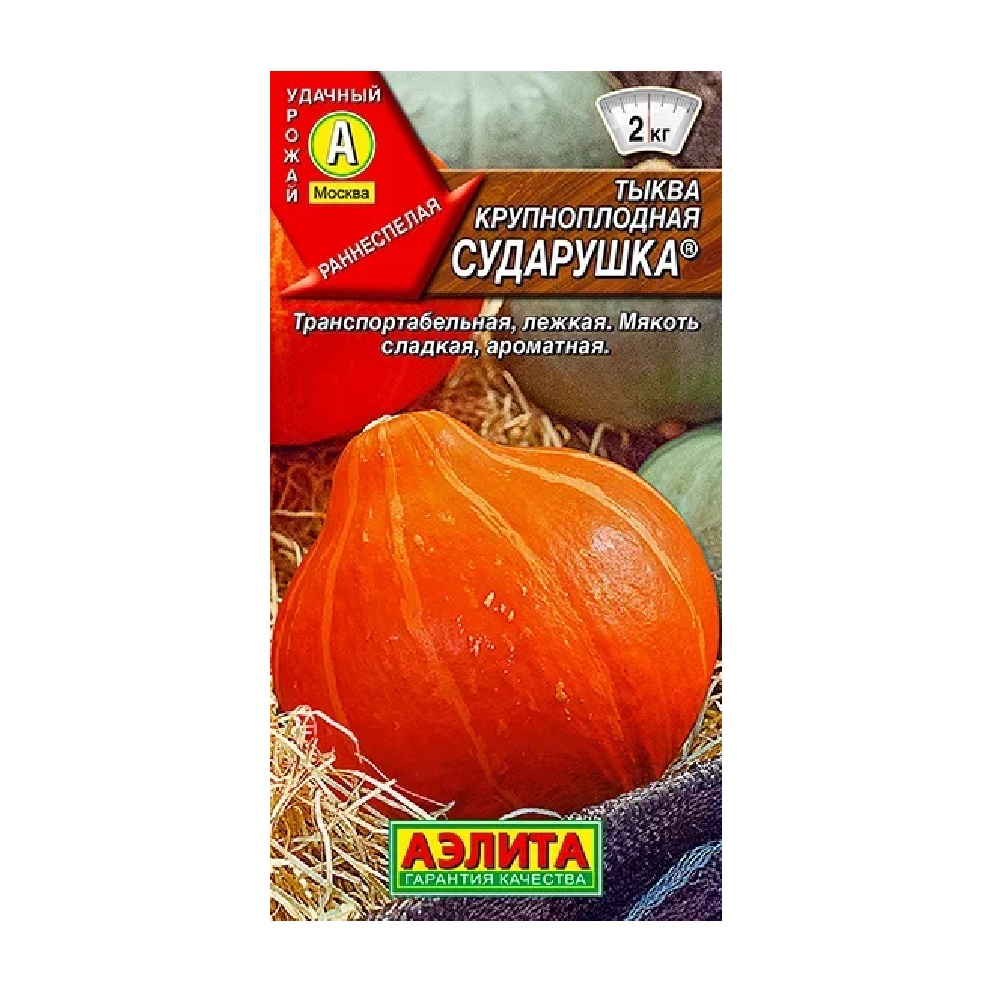 Тыква крупноплодная Сударушка 1гр  /10