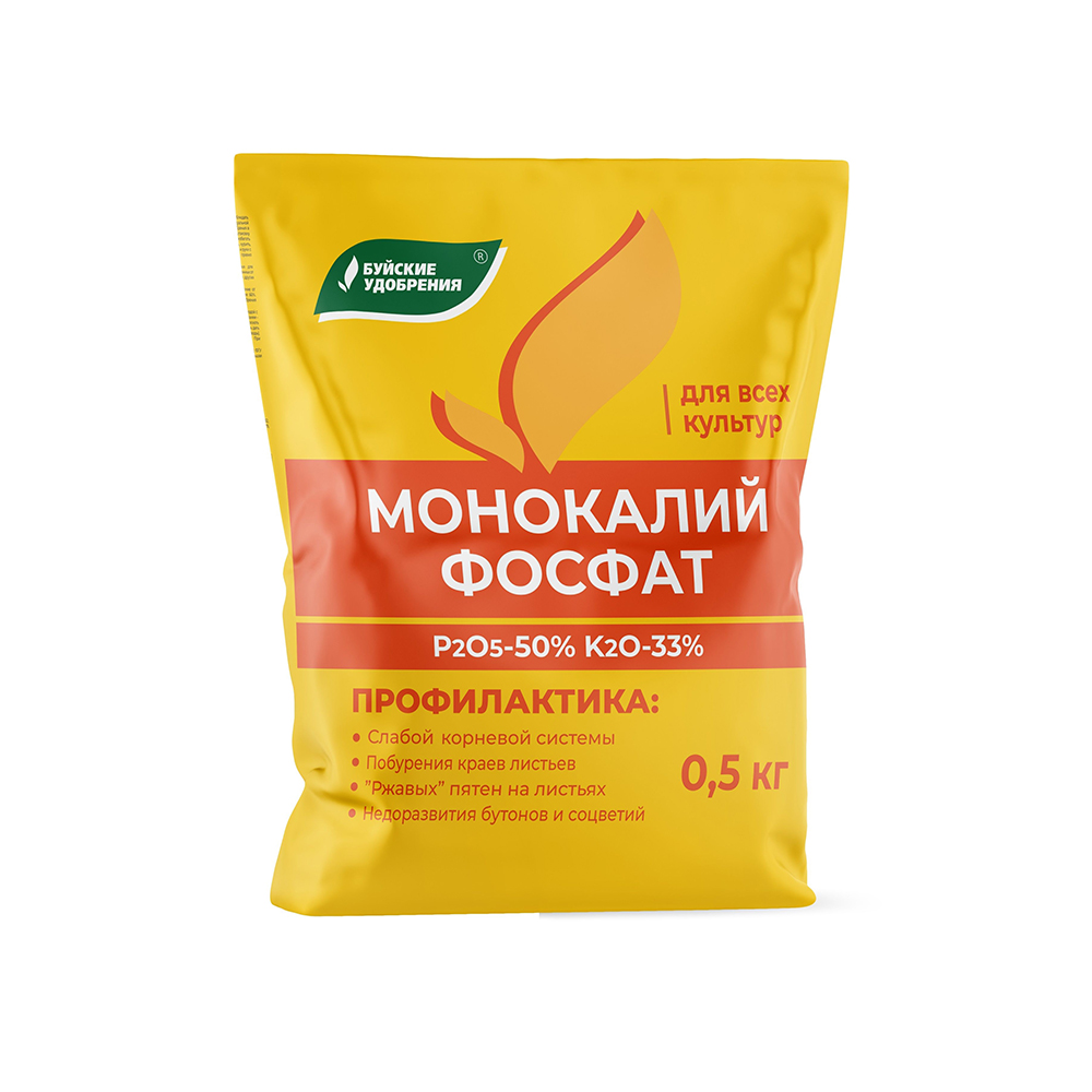 Удобрение БХЗ Монокалийфосфат 0,5кг  /40/1200
