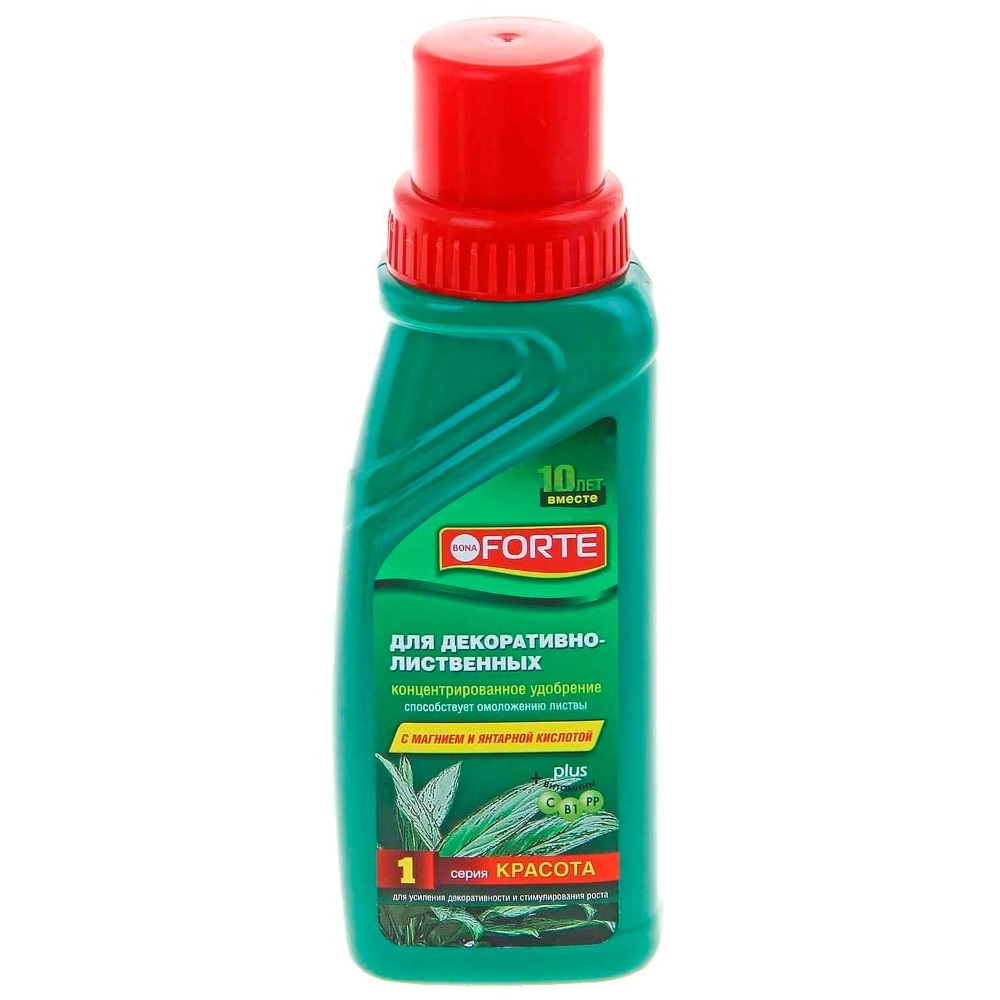 Удобрение BONA FORTE для декоративно-лиственных  285 мл  /20