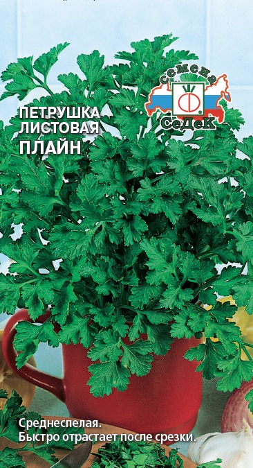 Петрушка листовая Плайн  500шт/2гр/10/100