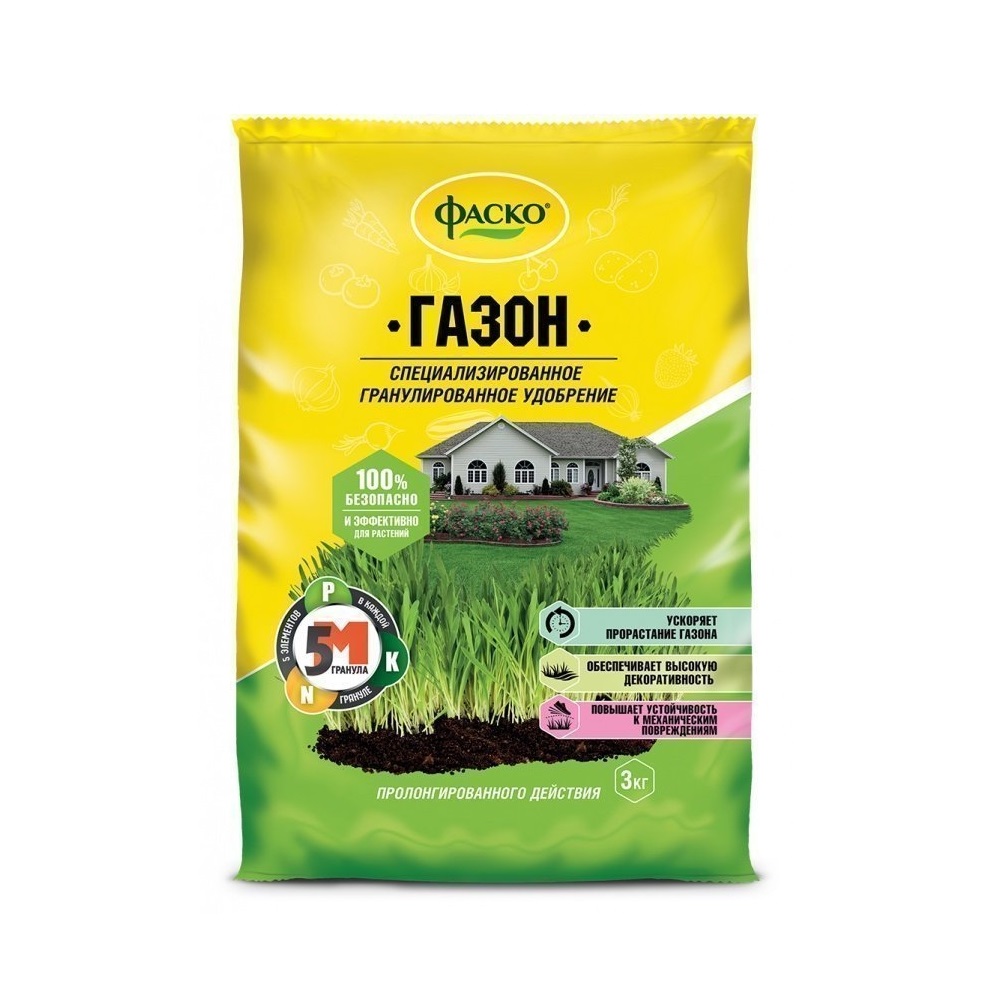 Удобрение Газон 3кг  /10/300