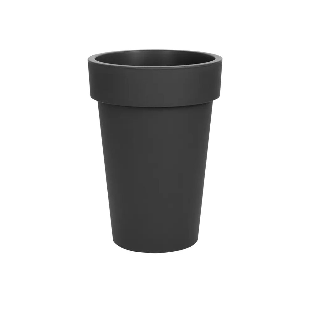 Кашпо пластиковое LOFT LONG OLA DOM 50л (антрацит)