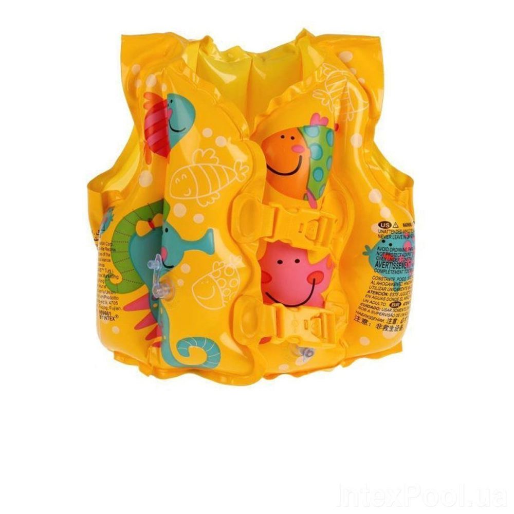 Жилет Intex 41х30см Тропические Друзья /24