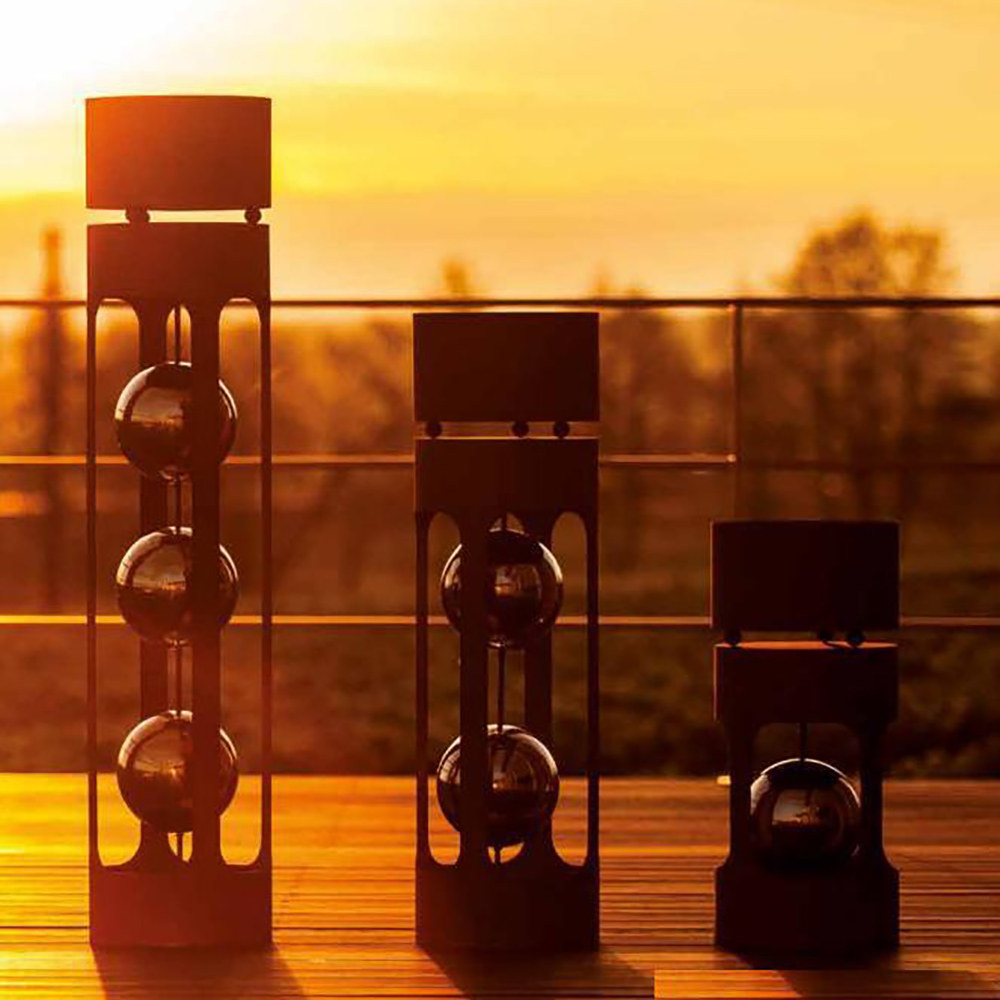 Колонна декоративная садовая ШАРЫ h-115см /1