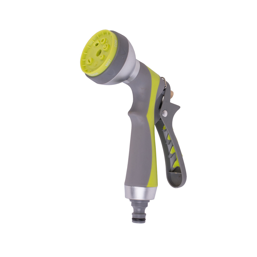 Пистолет LISTOK ПРОФИ 7-режимный с регулятором напора с наружным рычагом /48