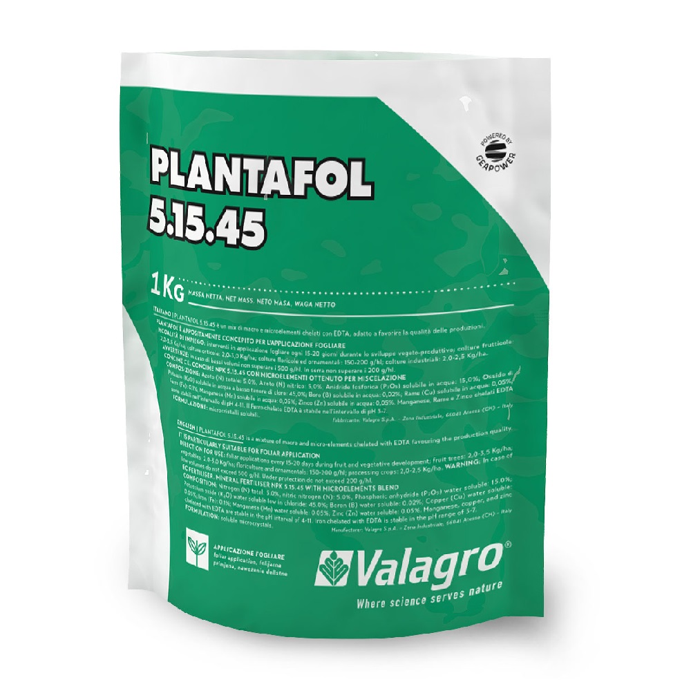 Удобрение Валагро Плантафол/Plantafol 5-15-45 1 кг /12