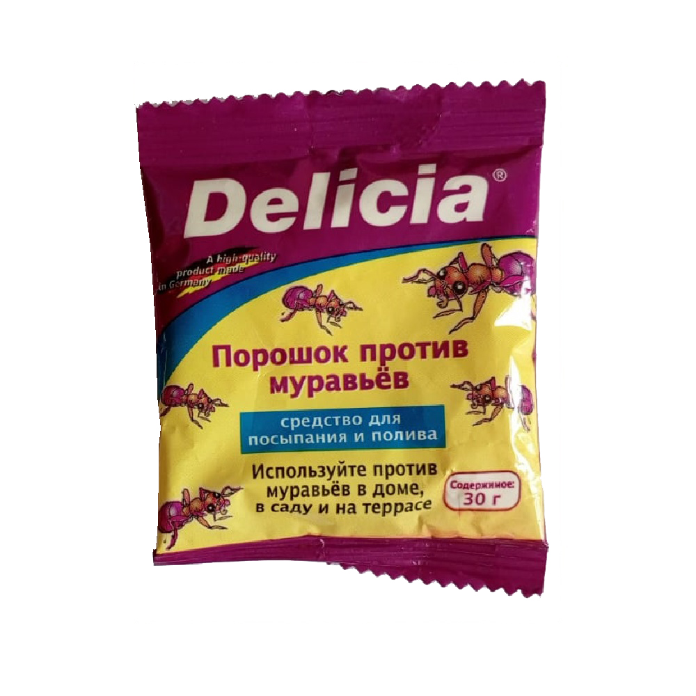 Порошок DELICIA от мурав приманка 30гр/100