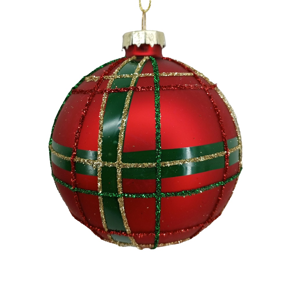 Шар елочный d80мм   "Классика" 1шт